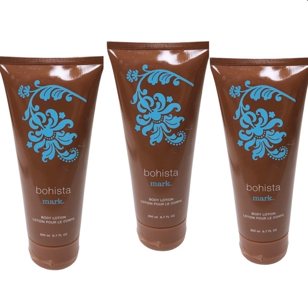 mark. Bohista Body Lotion Lot of 3 Moisturizer 6.7 fl oz Avon RARE